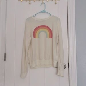 Wild fox Rainbow 🌈 Pullover Sweater